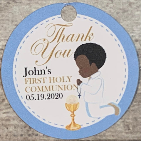 Communion Boy #5 Tags
