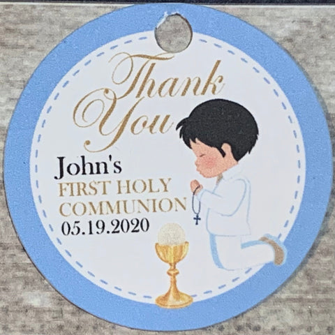 Communion Boy #6 Tags