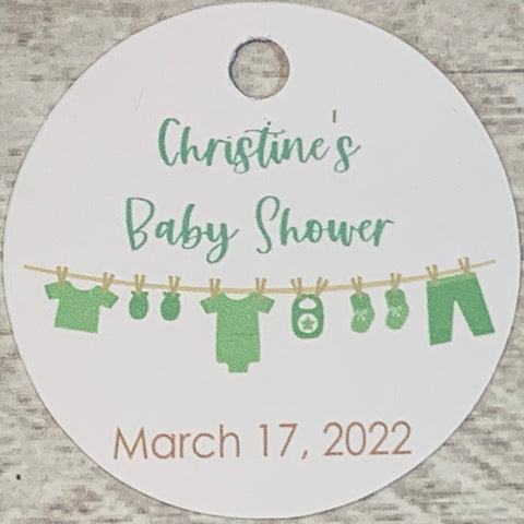 Green Baby #5 Tags