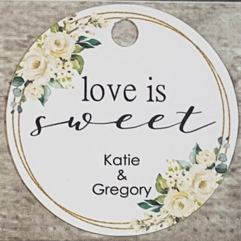Ivory Wedding #1 Tags