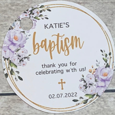 Lavender Religious #2 Tags