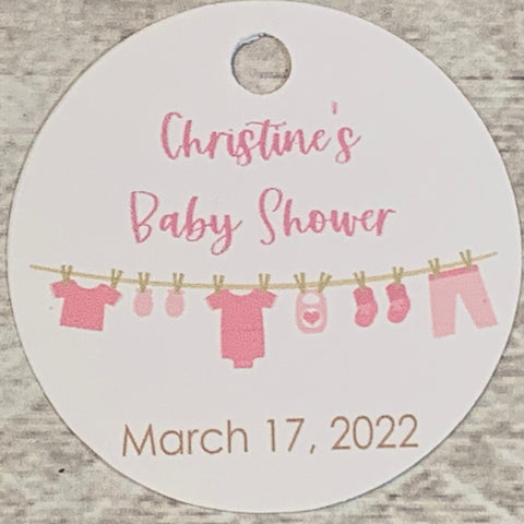 Pink Baby #5 Tags