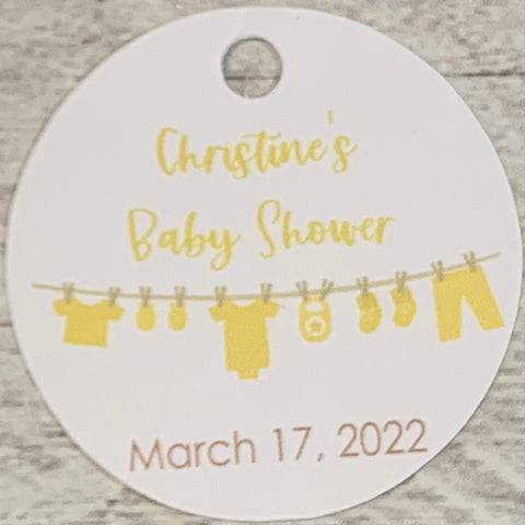 Yellow Baby #5 Tags