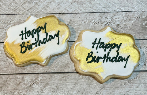 Happy Birthday Plaque