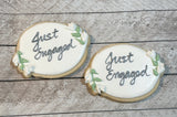 Just Engaged Plaque