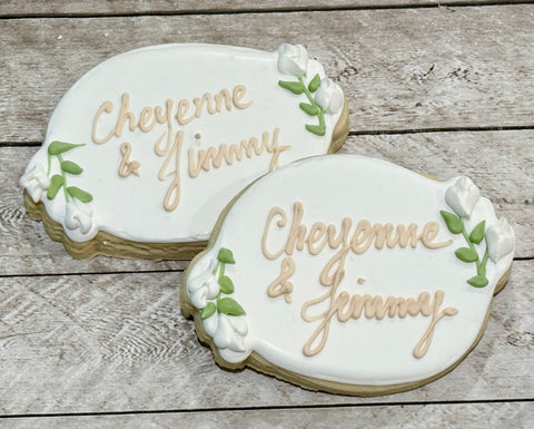 Greenery Name Plaque