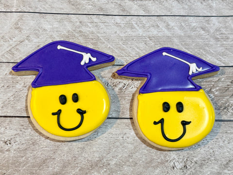 Graduation Smiley Face