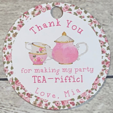 Teapot & Teacup Tags