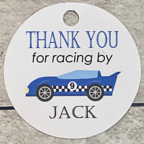 Racecar Tags