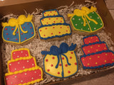 Birthday Gift Box Primary Colors (12 count)