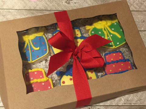 Birthday Gift Box Primary Colors (12 count)